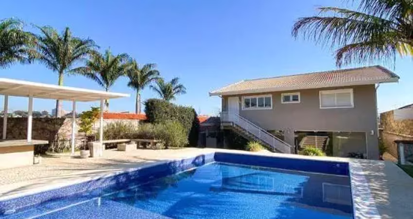 Casa com 4 dormitórios à venda, no vila santista - atibaia/sp