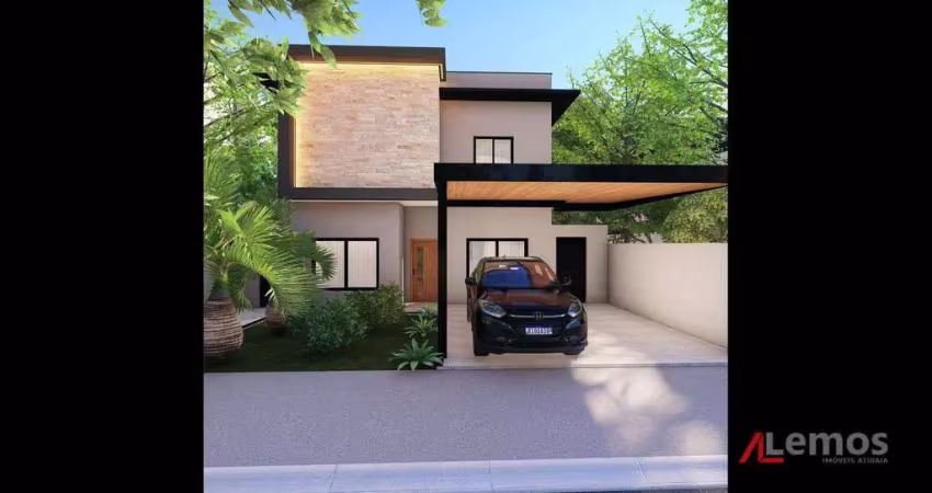 Casa com 3 dormitórios à venda, no terras de atibaia - atibaia/sp