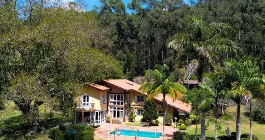 Casa com 6 dormitórios à venda, nazare paulista - nazaré paulista/sp