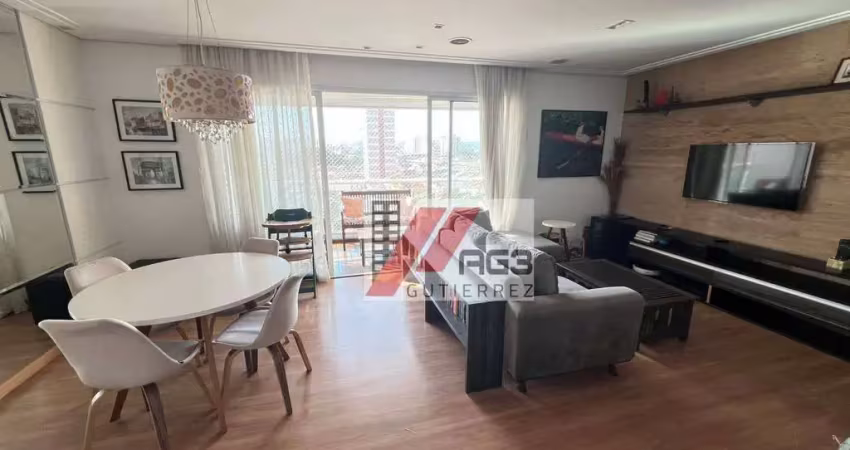 Apartamento com 2 suítes, closet, ar-condicionado, depósito privativo e 2 vagas para venda na vila romana