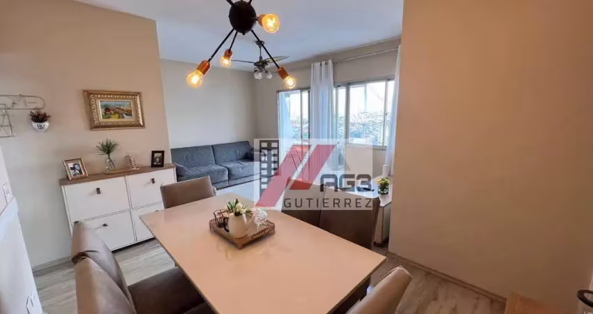 Apartamento reformado em andar alto com 3 dormitórios, varanda, vaga livre e lazer no bairro do limão