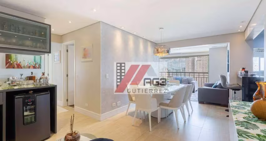 Apartamento porteira fechada com 3 dormitórios, suíte, lazer completo e 3 vagas próximo à estação e terminal lapa - vila romana