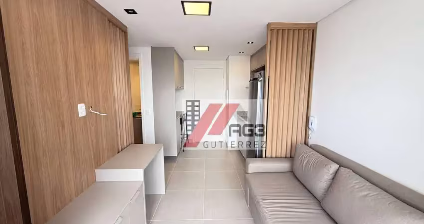 Apartamento novo totalmente mobiliado de 1 dormitório em andar alto com vista livre e lazer na pompeia