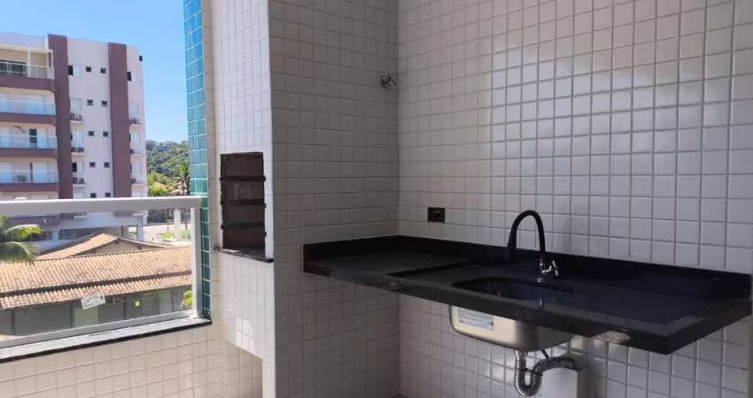 Apartamento novíssimo, 2 dormitórios, suíte, piscina, Toninhas , rua bloquetada