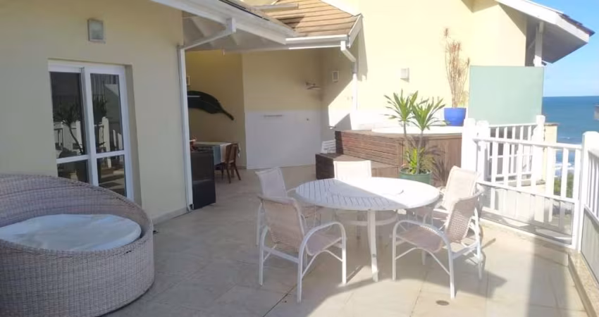 Linda cobertura 4 suítes na Praia Grande - Condomínio frente mar