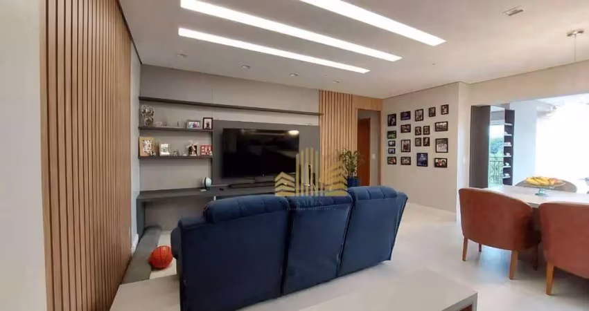 Apartamento com 3 dormitórios (1 suíte) à venda, 104 m² - vila almeida - indaiatuba/sp