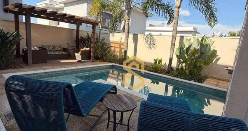 Sobrado com 3 dormitórios, 185 m² - venda por R$ 2.200.000,00 ou aluguel por R$ 12.033,00/mês - Jardim Residencial Alto De Itaici - Indaiatuba/SP