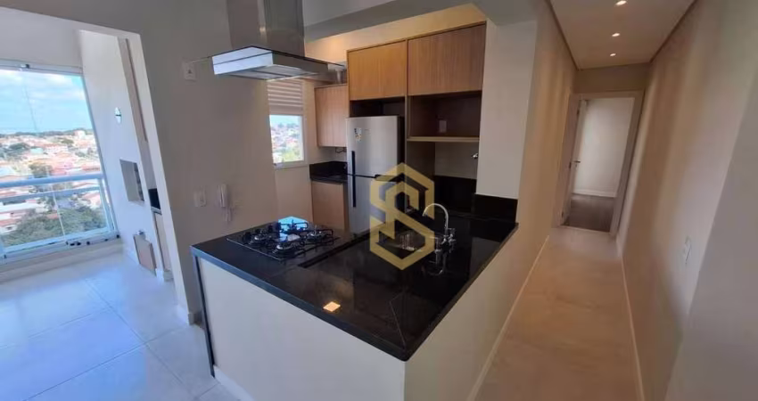 Apartamento com 2 dormitórios para alugar, 82 m² por R$ 6.685/mês - Vila Homero - Indaiatuba/SP