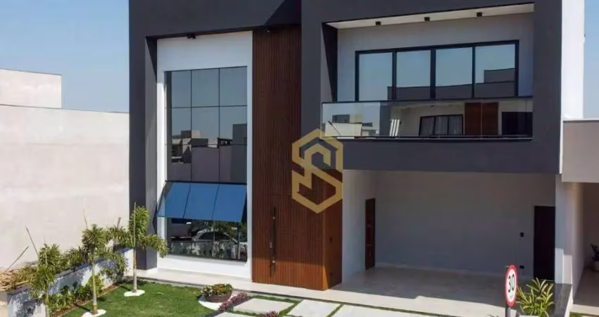 Sobrado com 3 suítes à venda, 295 m² por r$ 2.600.000 - jardim residencial dona maria josé - indaiatuba/sp