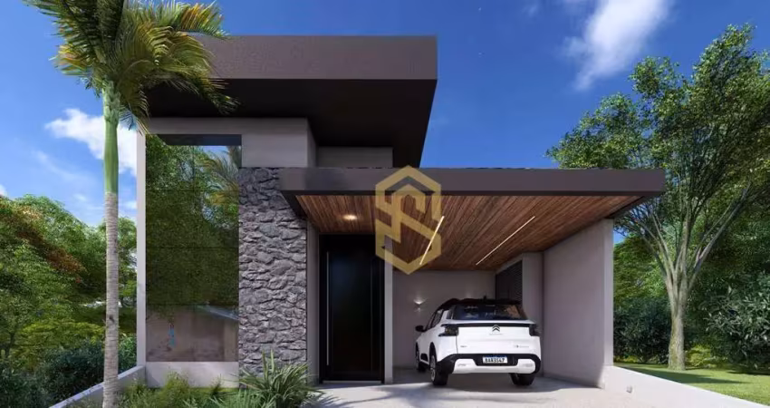 Casa com 3 dormitórios à venda, 140 m² por r$ 1.350.000,00 - loteamento park gran reserve - indaiatuba/sp