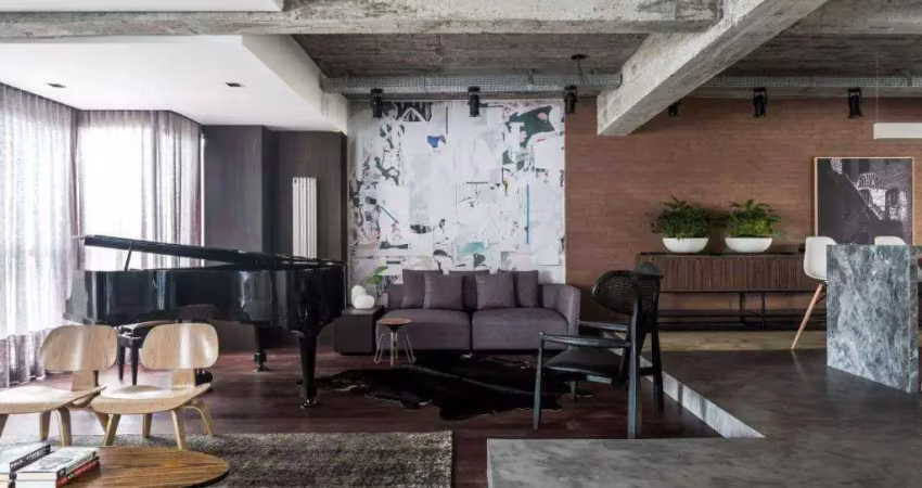 Apartamento duplex à venda, 302 m² por r$ 3.430.000, batel curitiba/pr