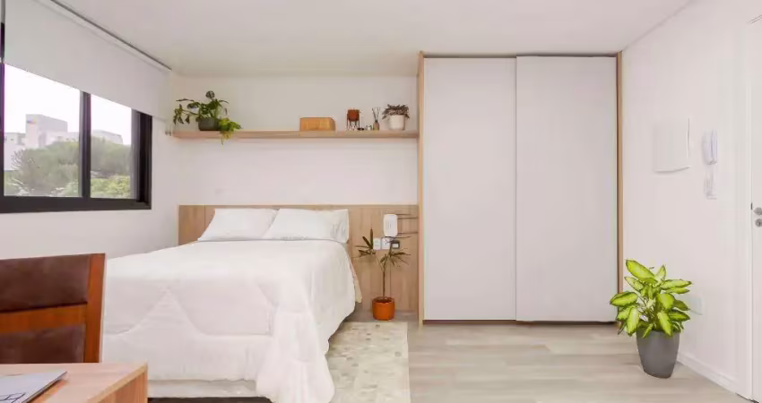Studio garden para alugar 38 m² por r$ 2.100,00/mês - centro - curitiba/pr