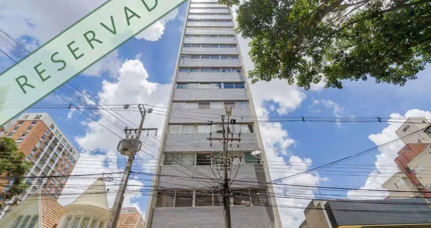 Apartamento com 1 ou 2 quartos à venda, 50 m² por r$ 287.000 rua amintas de barros, 540 - centro - curitiba/pr