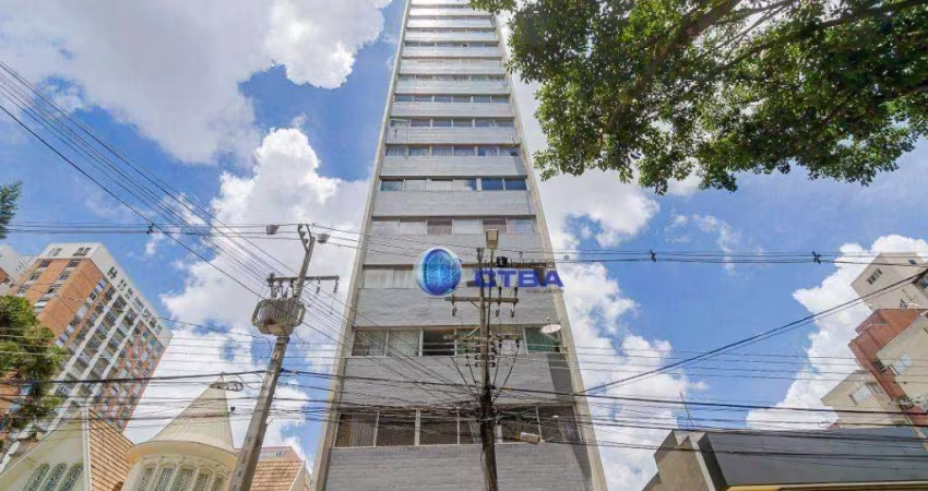 Apartamento com 1 ou 2 quartos à venda, 48 m² por R$ 275.000 - Centro - Curitiba/PR