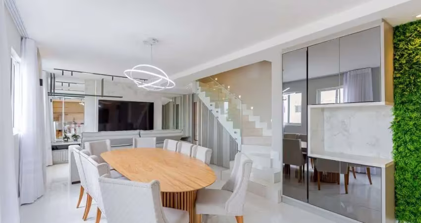 Apartamento duplex com 2 suítes, 123m², semimobiliado, a venda no neoville por r$ 1.000.000,00