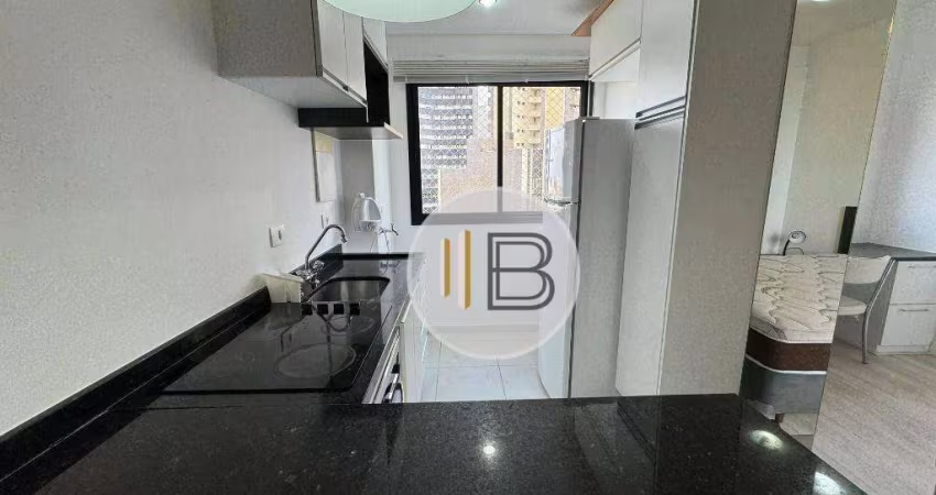 Apartamento - Condomínio Clube - Mobiliado, 29 m² - Bigorrilho - Curitiba/PR