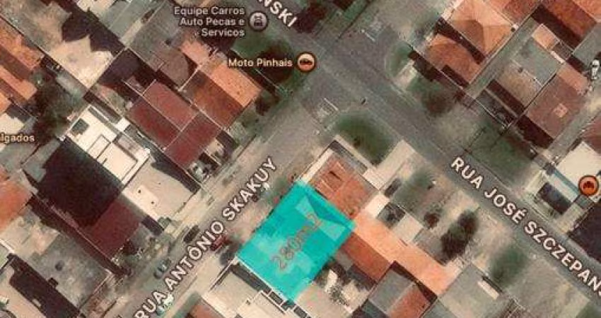 Terreno à venda, 280 m² por R$ 550.000,00 - Afonso Pena - São José dos Pinhais/PR