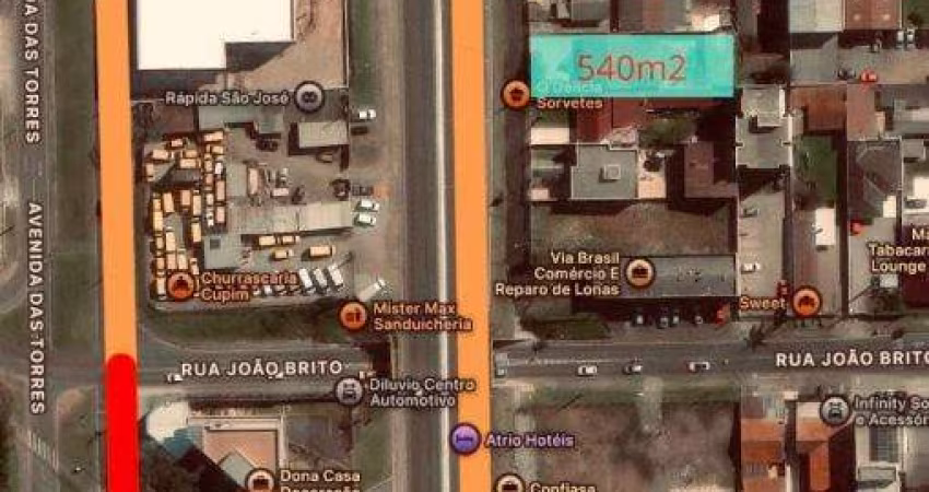 Terreno à venda, 540 m² por R$ 850.000,00 - Cruzeiro - São José dos Pinhais/PR