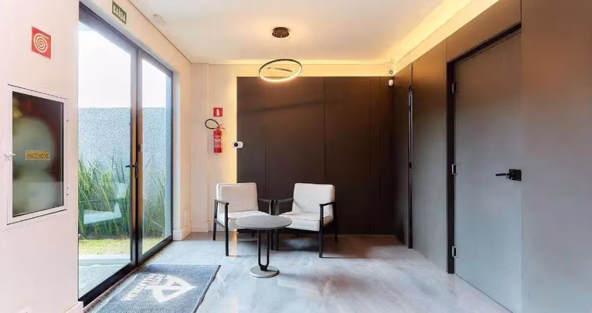 Apartamento studio à venda, 22 m² por r$ 269.000 - novo mundo - curitiba/pr