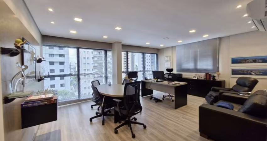Sala comercial mobiliada bigorrilho