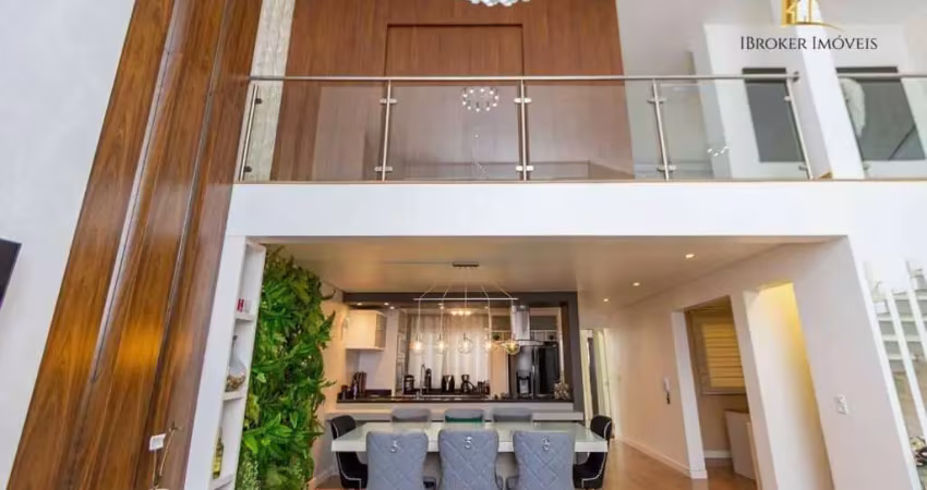 Sobrado mobiliado com 3 suítes à venda, 185 m² por r$ 1.580.000 - uberaba - curitiba/pr