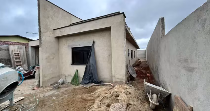Casa térrea em construção 3 quartos 1 suite 2 vagas de garagem no são braz - curitiba/pr