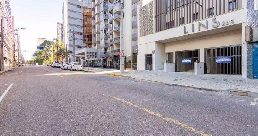 Apartamento com 1 dormitório, mobiliado,  à venda, 30 m² por r$ 440.000 - centro - curitiba/pr