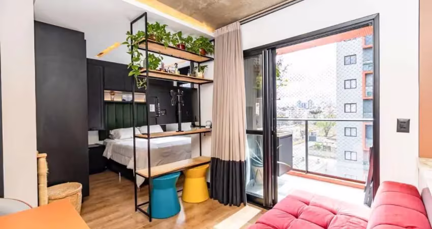 Apartamento com 1 dormitório com vaga de garagem à venda, 36 m² por r$ 450.000 - rebouças - curitiba/pr