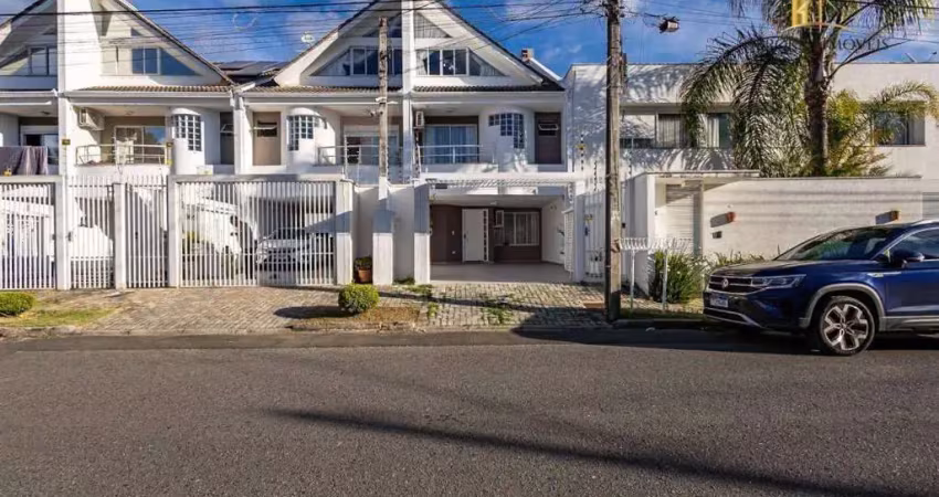 Sobrado triplex semimobiliado com 4 quartos à venda, 186 m² por r$ 1.300.000,00  - campina do siqueira - curitiba/pr