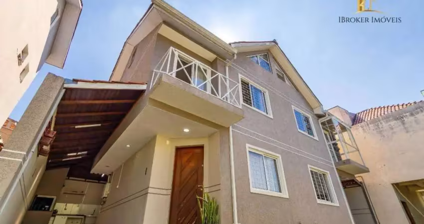 Sobrado semimobiliado com 2 quartos + ático à venda, 108 m² por r$ 499.000 - xaxim - curitiba/pr