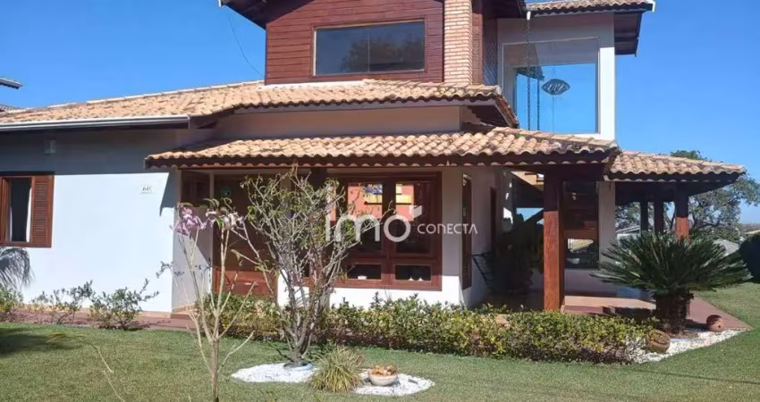 Linda casa de campo em estilo colonial no horizonte azul ii - itupeva/jundiaí