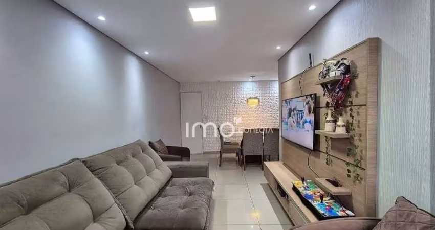 Apto no residencial hortolândia i , 76m² , 1 vaga coberta  r$ 402.000