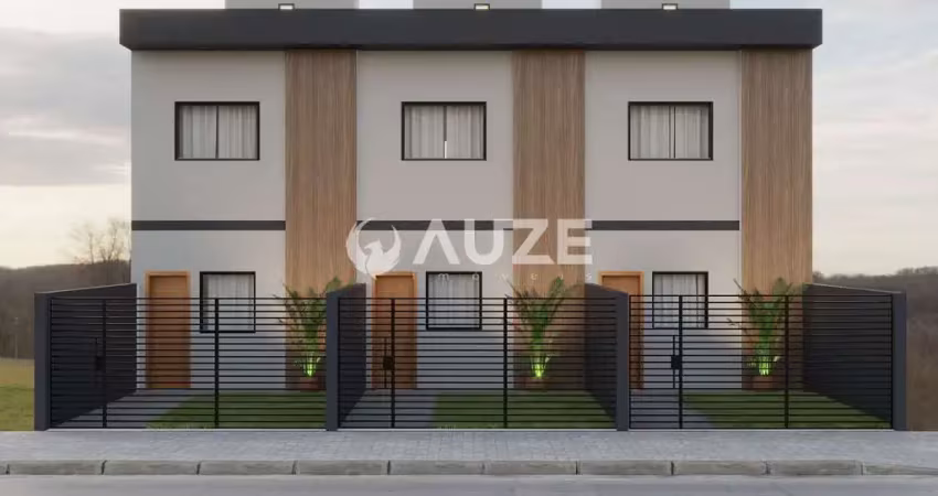 Sobrado à venda com 2 quartos área de 48m² e terreno de  120m² no  pinheirinho, curitiba, pr