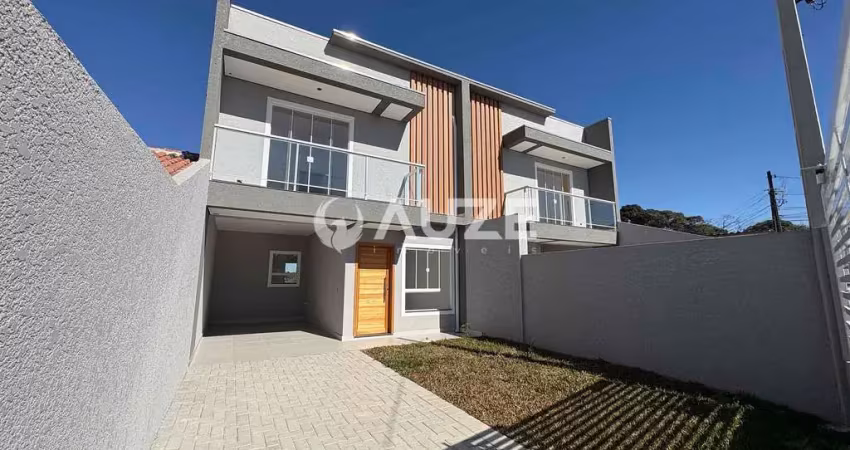 Sobrado à venda com 3 quartos sendo uma suíte no bairro cachoeira, araucária, pr
