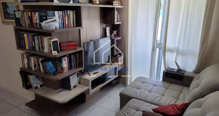 Apartamento à venda, jardim gurilândia, taubaté, com dois dormitórios e uma vaga de garagem.