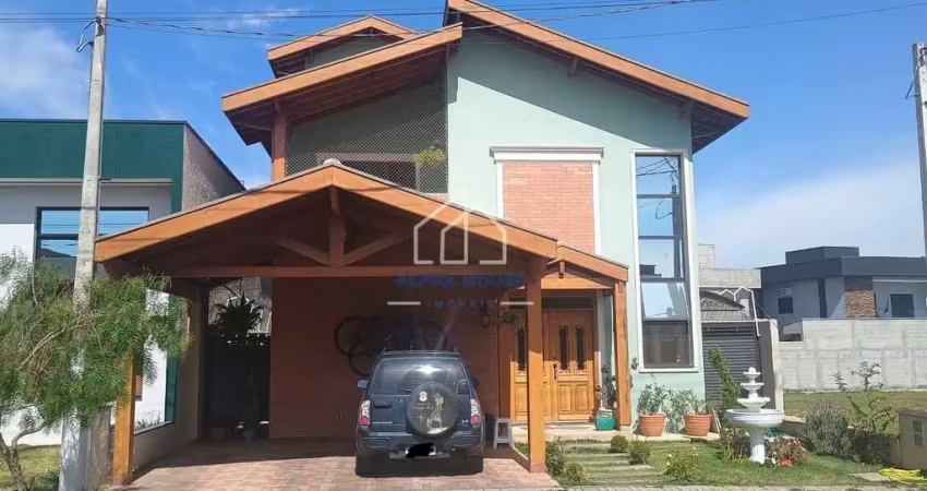 Maravilhosa casa assobradada à venda, condomínio pérola do vale, tremembé, sp
