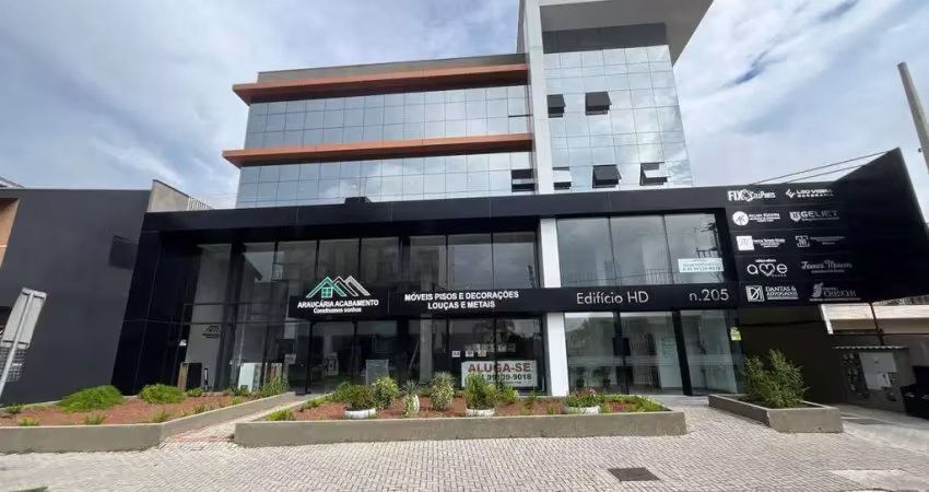 Aluguel sala comercial 04, oportunidade única: com 27 m² no edifício hd, centro de araucária, próxi