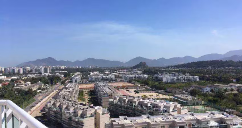Cobertura duplex para venda em rio de janeiro, recreio dos bandeirantes, 2 dormitórios, 1 suíte, 3 banheiros, 2 vagas