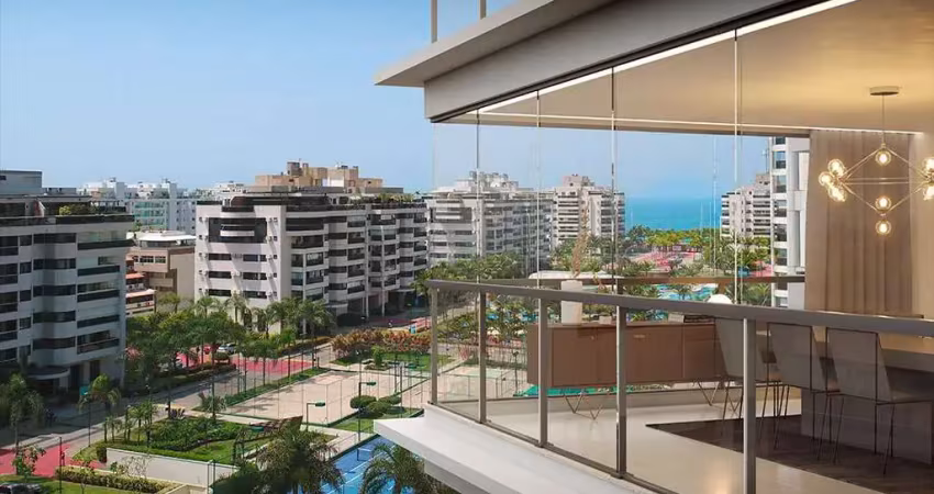 Apartamento para venda em rio de janeiro, barra da tijuca, 3 dormitórios, 3 suítes, 4 banheiros, 2 vagas