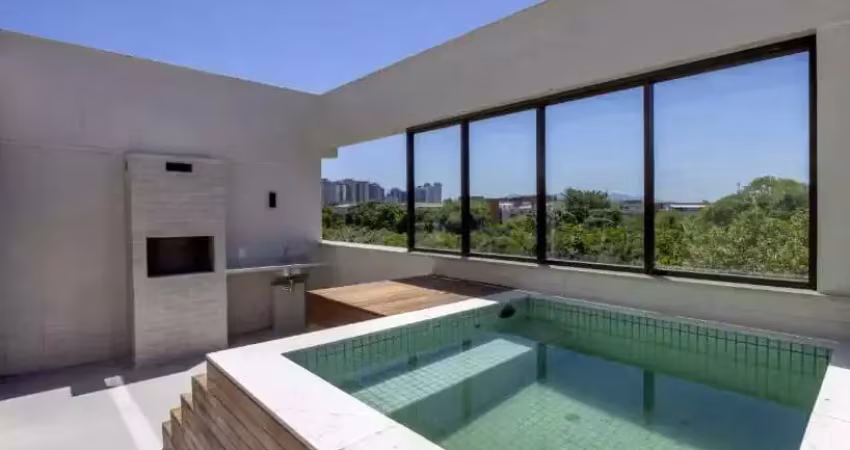 Cobertura para venda em rio de janeiro, barra da tijuca, 3 dormitórios, 3 suítes, 4 banheiros, 2 vagas
