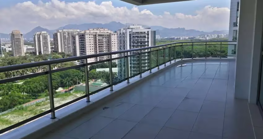 Apartamento para venda em rio de janeiro, barra da tijuca, 4 dormitórios, 4 suítes, 6 banheiros, 3 vagas