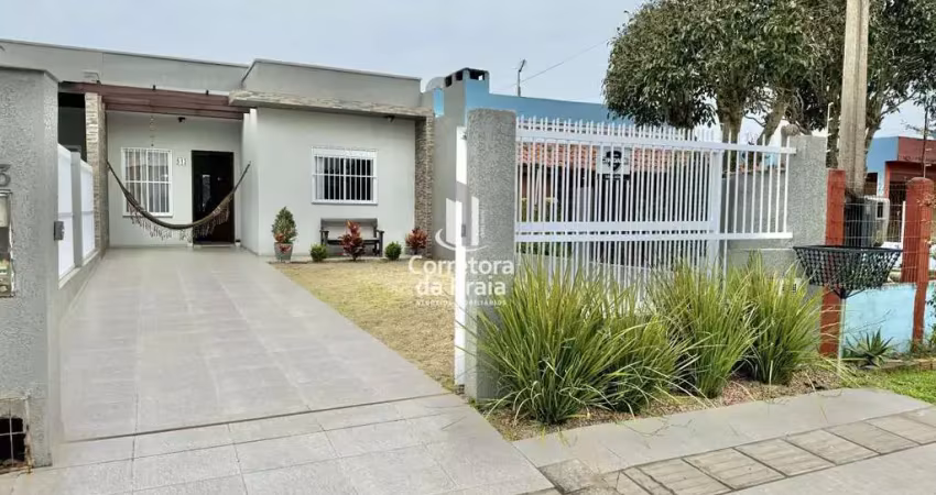 Casa para venda em tramandaí, zona nova, 2 dormitórios, 1 suíte, 2 banheiros, 1 vaga