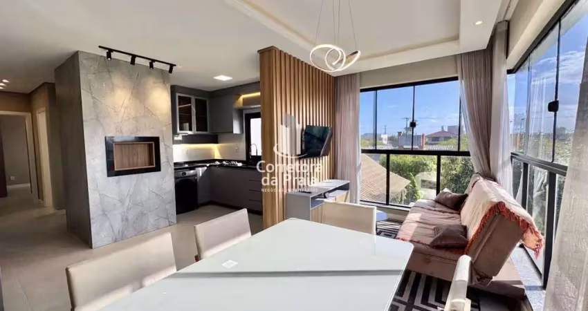 Apartamento para venda em tramandaí, centro, 2 dormitórios, 1 suíte, 2 banheiros, 1 vaga