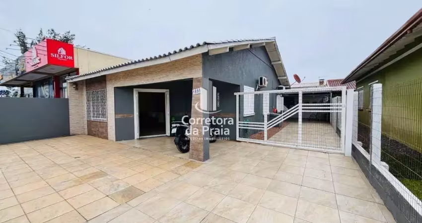 Casa para venda em tramandaí, centro, 2 dormitórios, 2 banheiros, 3 vagas