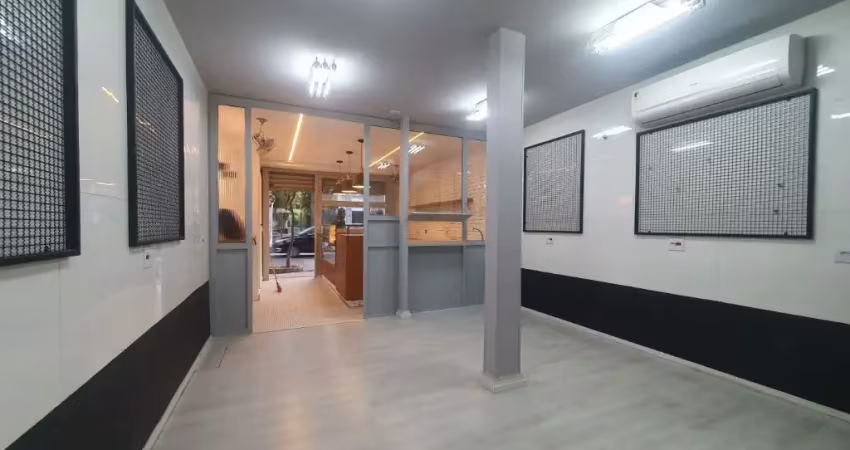 Itaim bibi loja com mezanino ar condicionado ac 107m² lavabo cozinha e copa