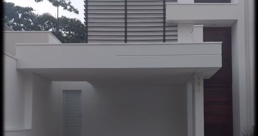 Sobrado para aluguel  com 3 suítes e planejados no Condomínio Montreal Residence em Indaiatuba SP.