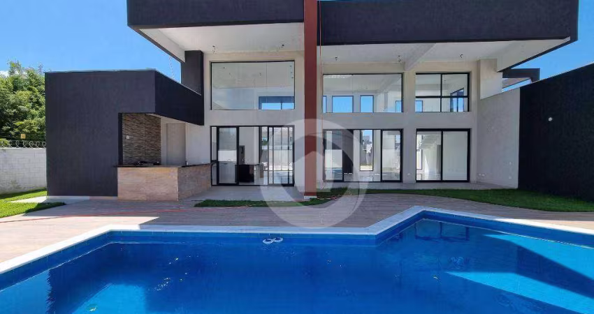 Casa com 4 dormitórios à venda, 500 m² por R$ 4.400.000,00 - Condomínio Residencial Mont Blanc - São José dos Campos/SP