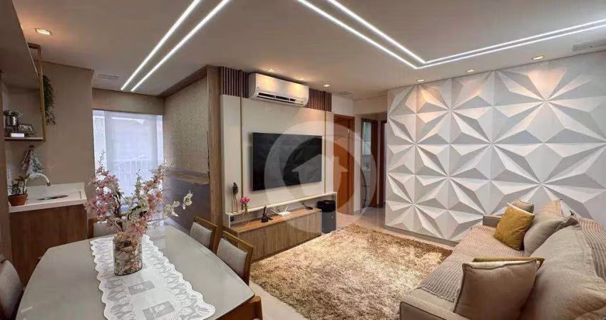 Apartamento com 3 dormitórios, 123 m² - venda por R$ 1.100.000,00 ou aluguel por R$ 5.621,00/mês - Jardim Petrópolis - São José dos Campos/SP