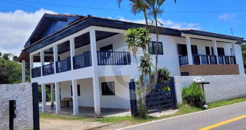 Chácara com 4 dormitórios para alugar, 10000 m² por R$ 15.000,00/mês - Rio Claro - Paraibuna/SP