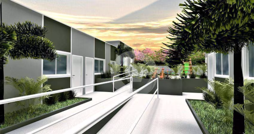 Casa com 2 dormitórios à venda, 54 m² por R$ 240.000,00 - Chácaras Pousada do Vale - São José dos Campos/SP